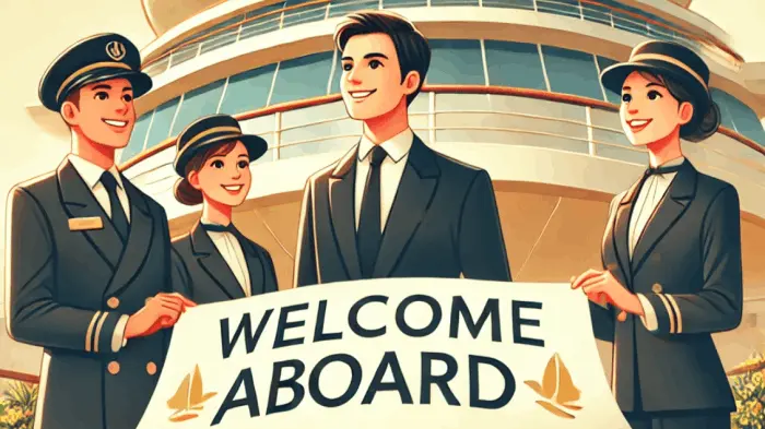 Welcome Aboard Manager de transition